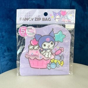 Sanrio Kuromi mini fancy zip bags